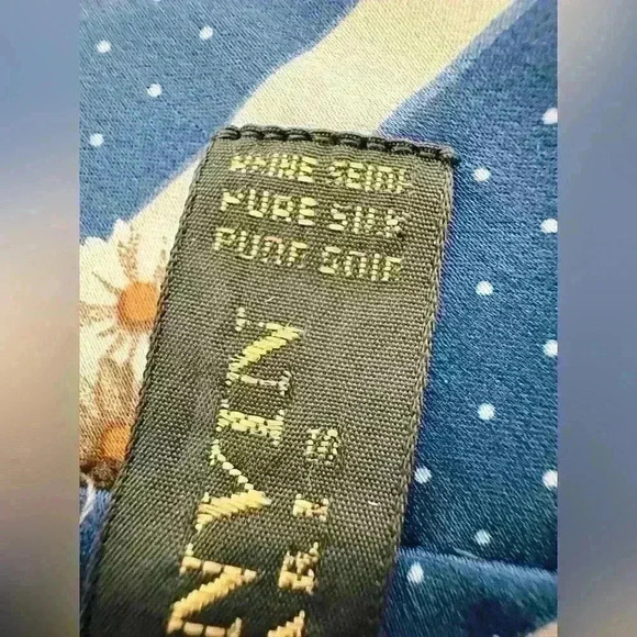 Lanvin Men’s Tie 100% Silk Made in France - Picture 7 of 7